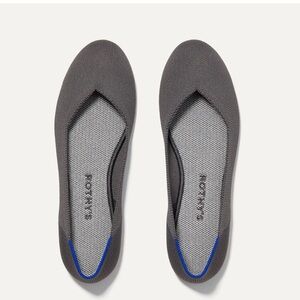 Rothy’s the flat shoes in Pebble Grey color size W10